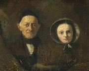 Portrait of Johann Joseph Hermann and Ida Schwartze Therese Schwartze